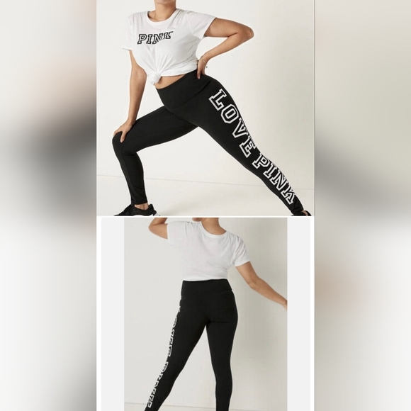 PINK Victoria's Secret Pants - Nwt Victoria Secret Cotton Leggings